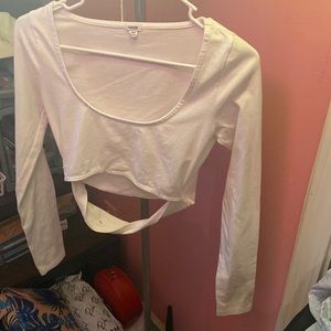White Crop Top